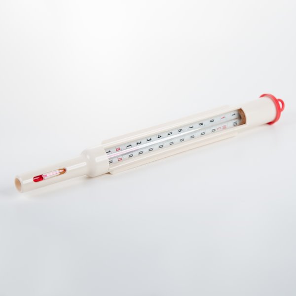 Thermometer mit Aufhängöse -10°C bis 110°C 28 cm lang - Bild 1